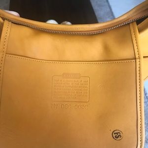 Mustard Coach Purse